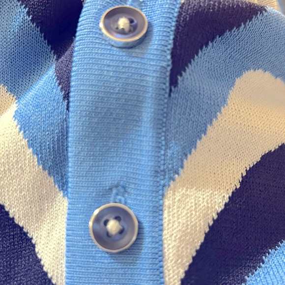 Paisley &‎ Gray Eagle Wave Polo Shirt Men’s Size XXLBlue White - Picture 6 of 6